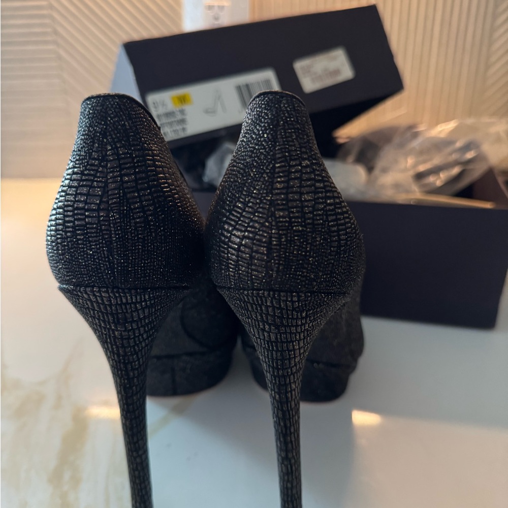 Brian Atwood Fontanne Glitter Stilleto - Picture 2 of 4